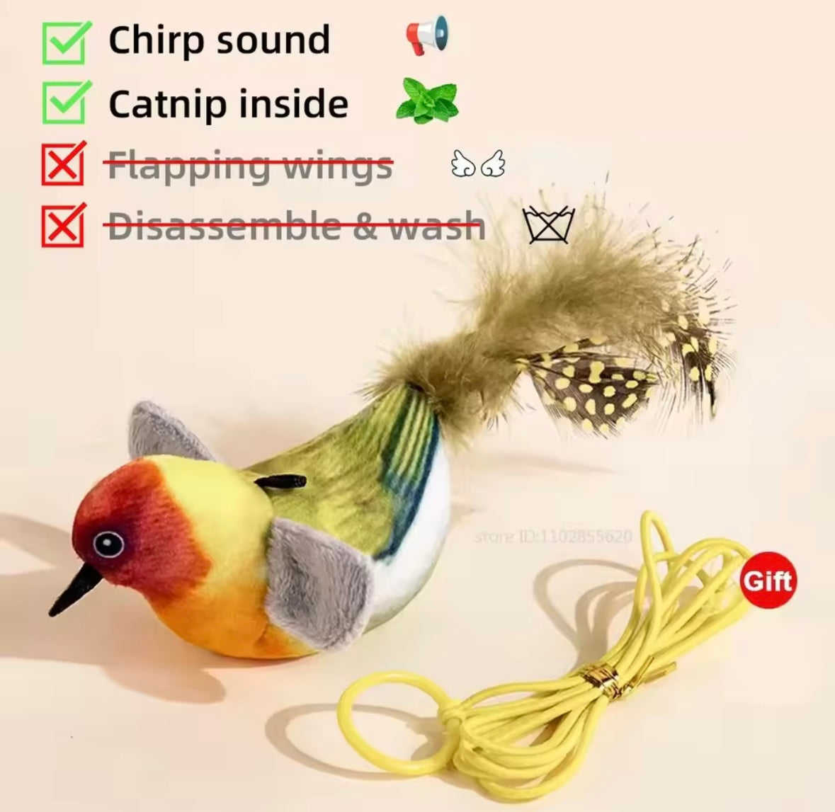 FlutterBird Cat Toy