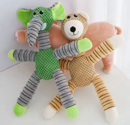TitanPaw Squeaky Plush Dog Toy