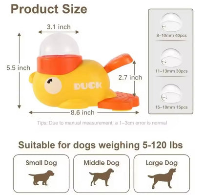 DuckFeed Dog Toy