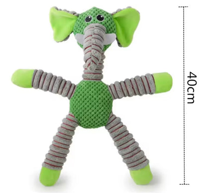 TitanPaw Squeaky Plush Dog Toy