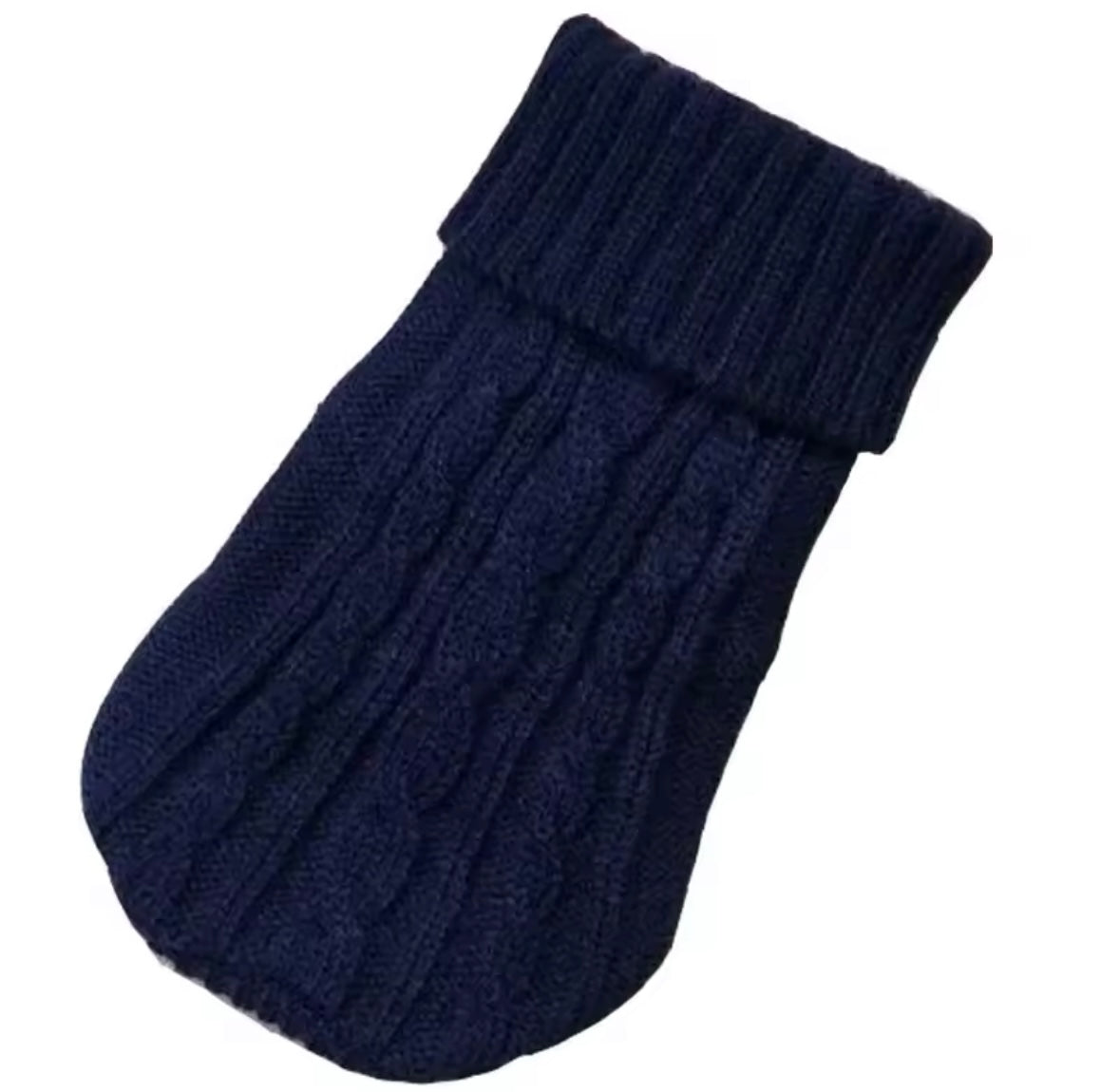 CozyTail Knit Dog Sweater