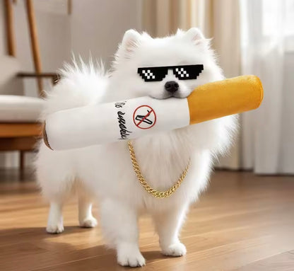 CigarPup Plush Dog Toy