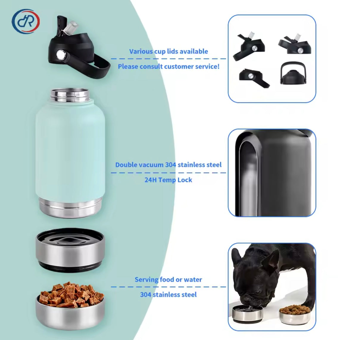 HydroPaw Travel Bottle