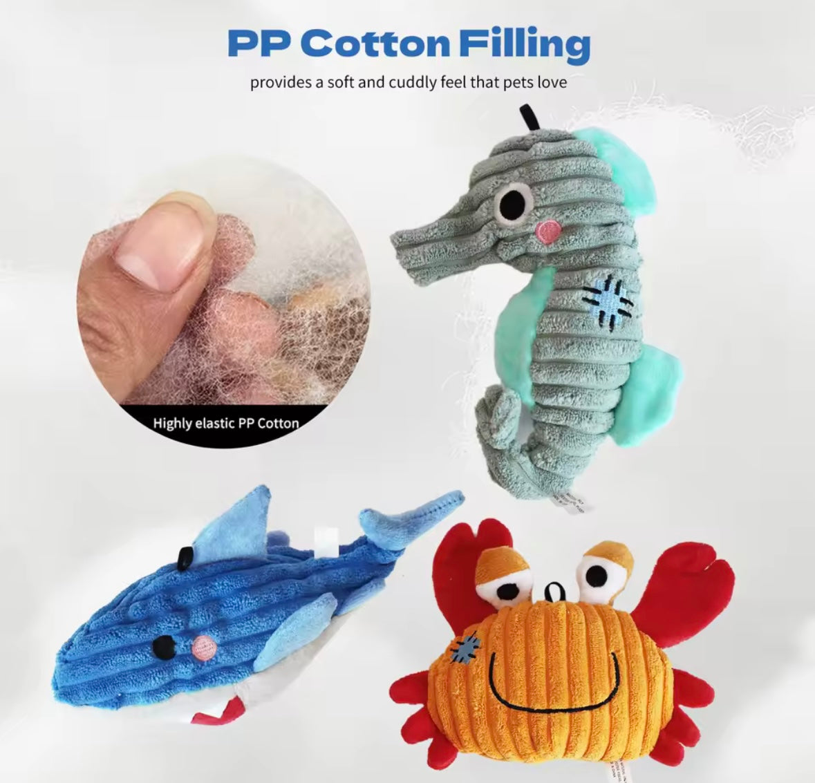OceanPaws Plush Toys