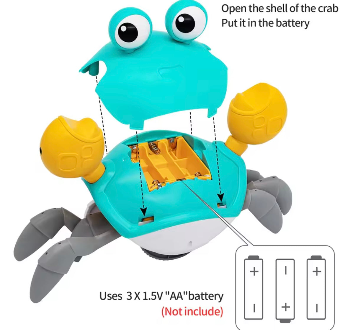 CrabbyChew Toy