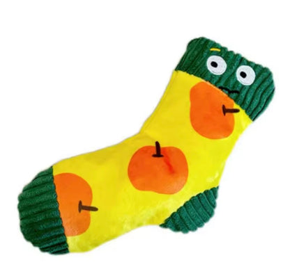SockBite Squeaky Dog Toy