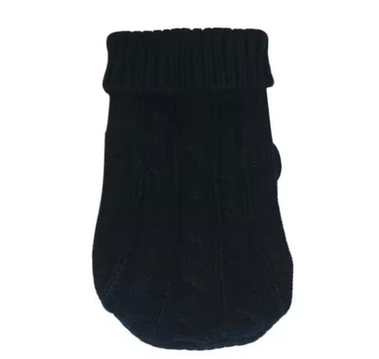 CozyTail Knit Dog Sweater