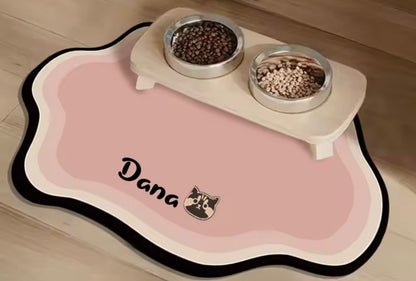 PawPrint Personalized Feeding Mat