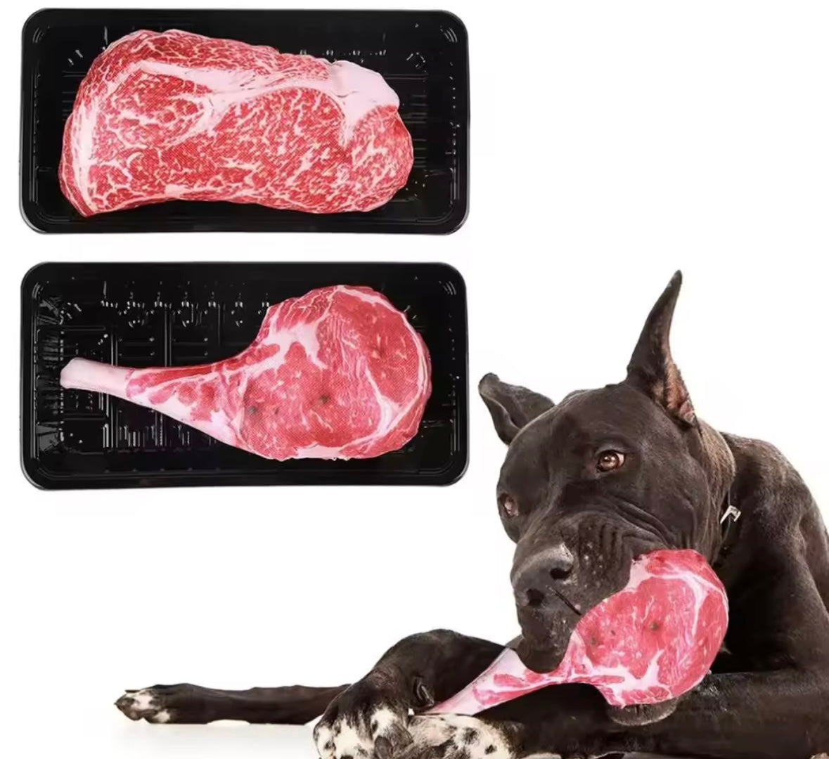 SteakPaws Dog Chew Toy