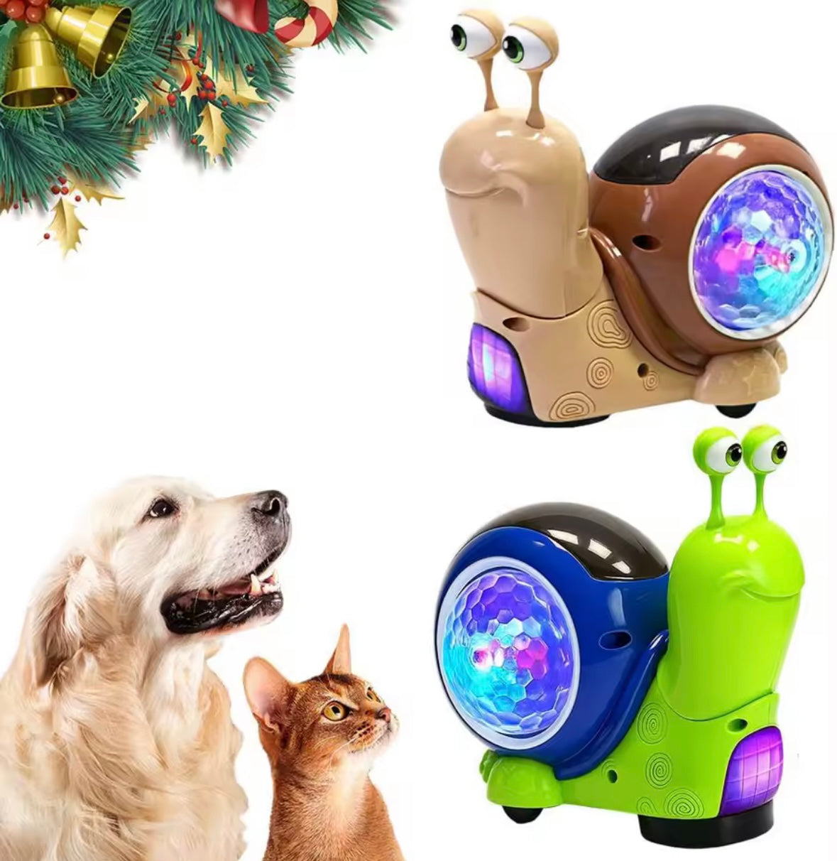 GlowSnail Pet Toy