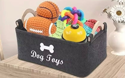 PawNest Toy Storage Basket