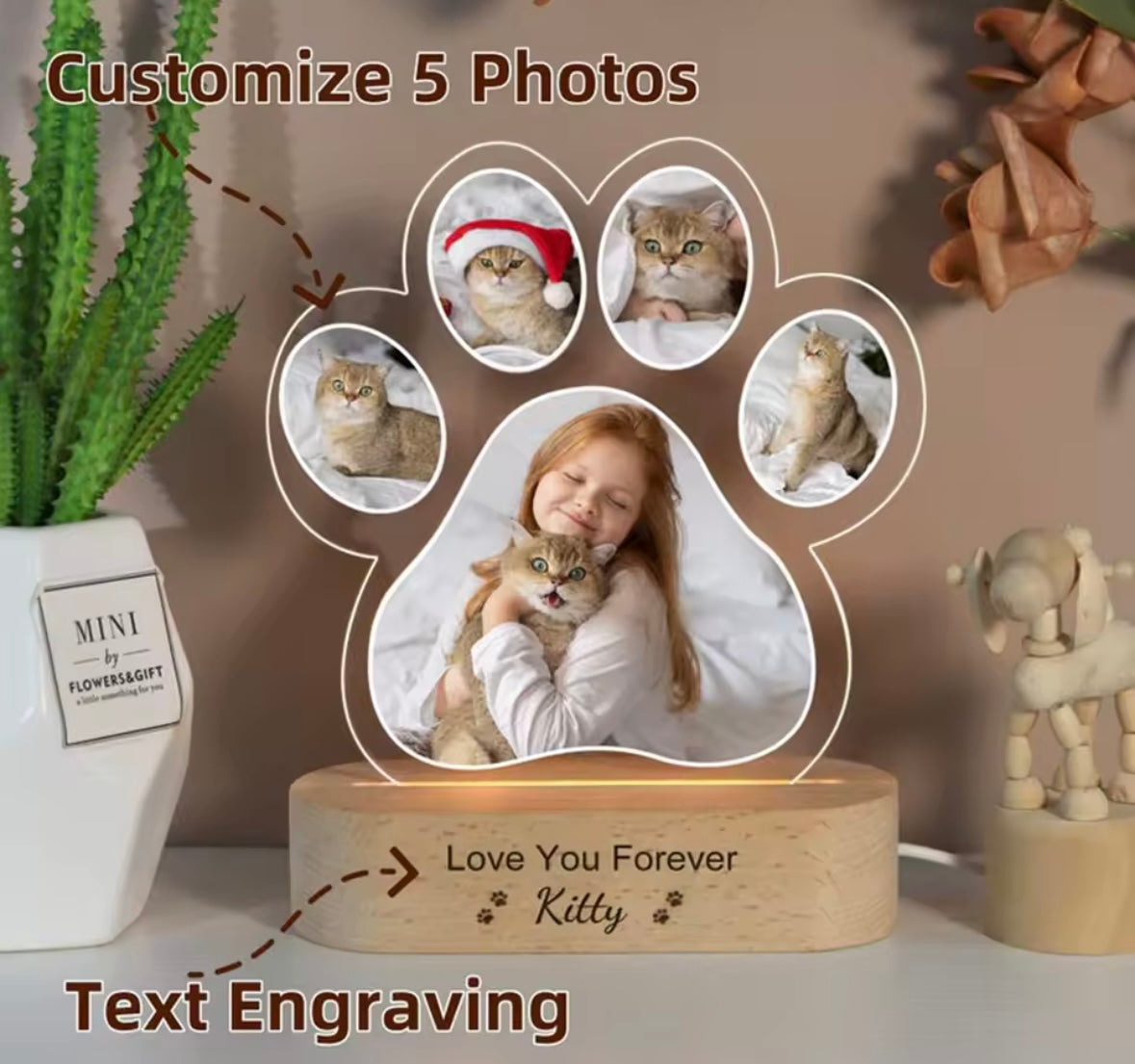 PetGlow LED Night Lamp