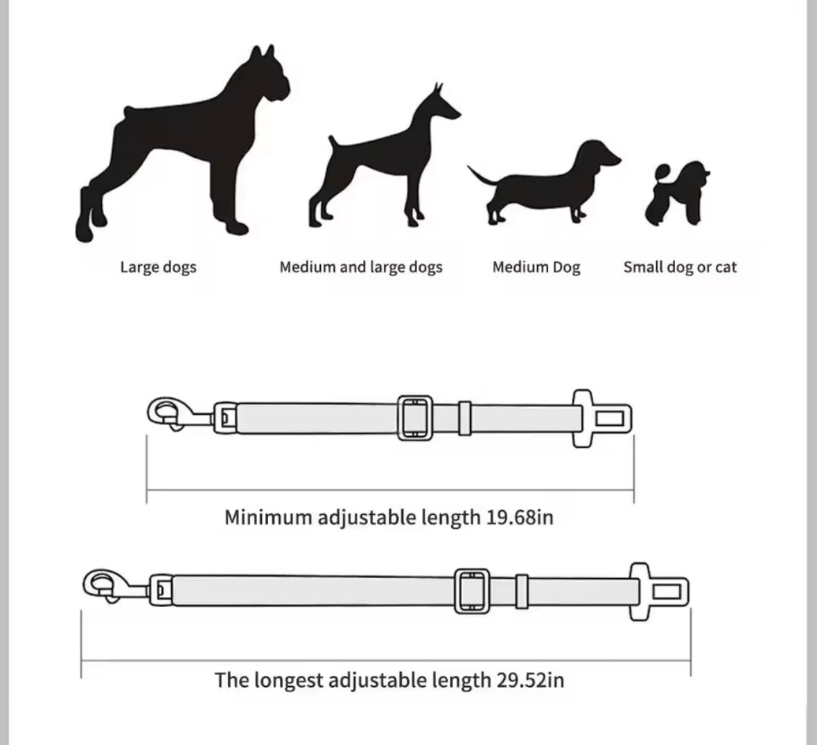 SafeRide Pet Seatbelt