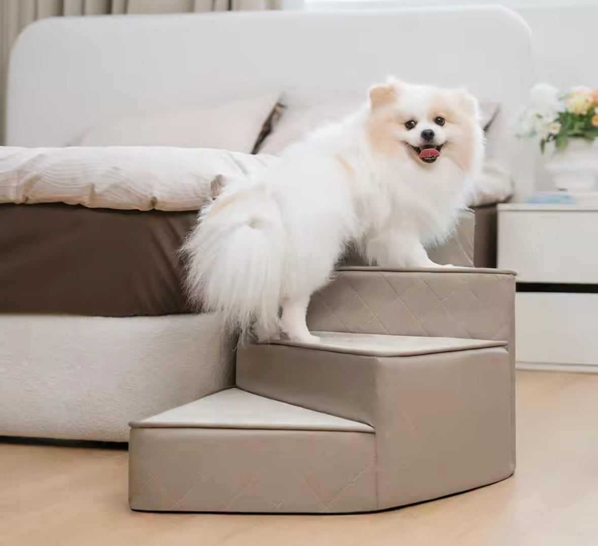 PawStep Leather Pet Stairs