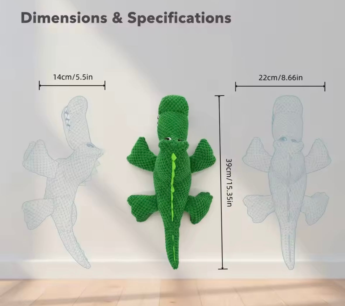 CrocPaws Dog Toy