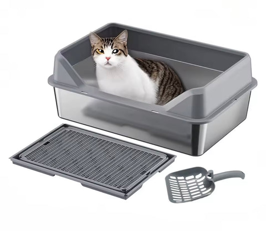 CleanPaw Stainless Steel Litter Box