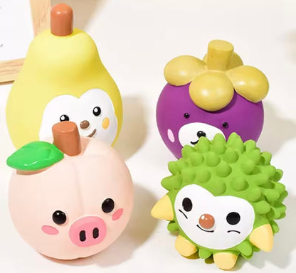 FruitPop Squeaky Dog Toy