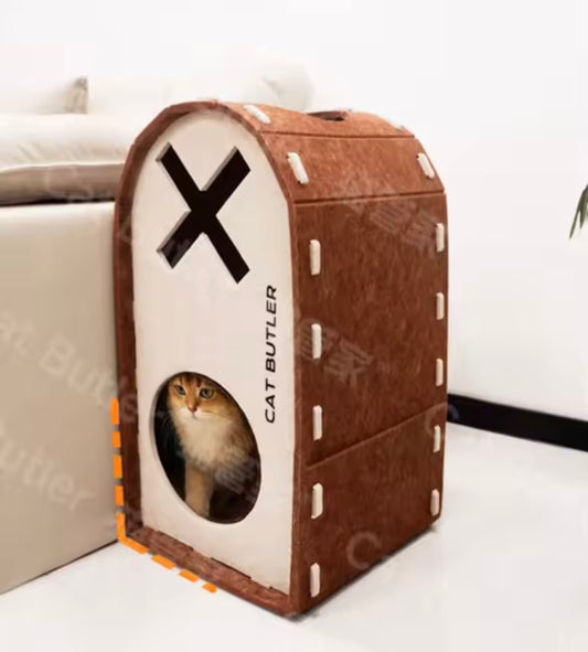 Felt Cat House