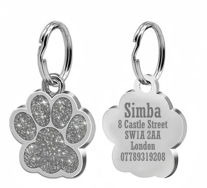 GlitterPaw ID Tag