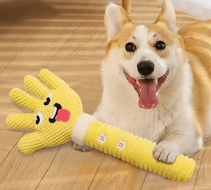 PupSqueak Plush Dog Toy