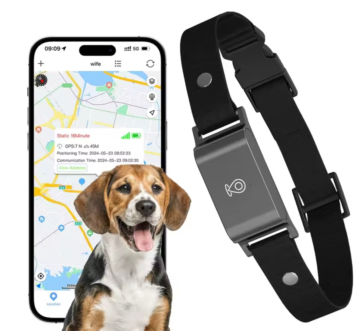 AquaTrack GPS Dog Collar