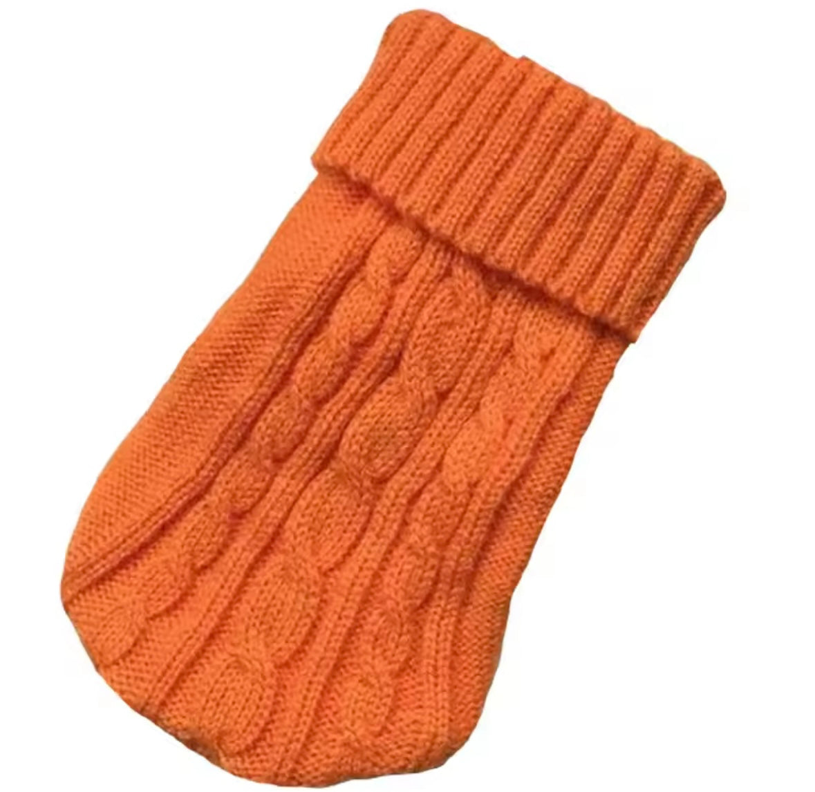 CozyTail Knit Dog Sweater
