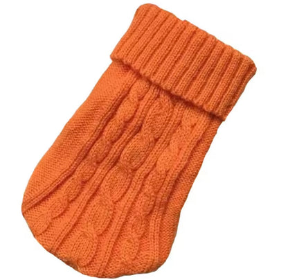 CozyTail Knit Dog Sweater