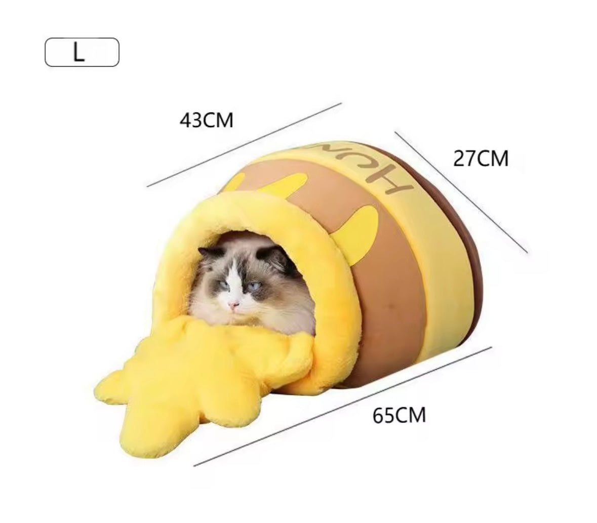 HoneyPaws HexaNest Cat Bed