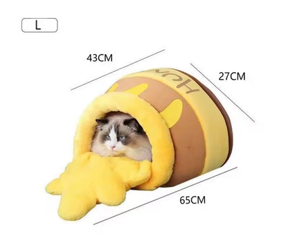 HoneyPaws HexaNest Cat Bed