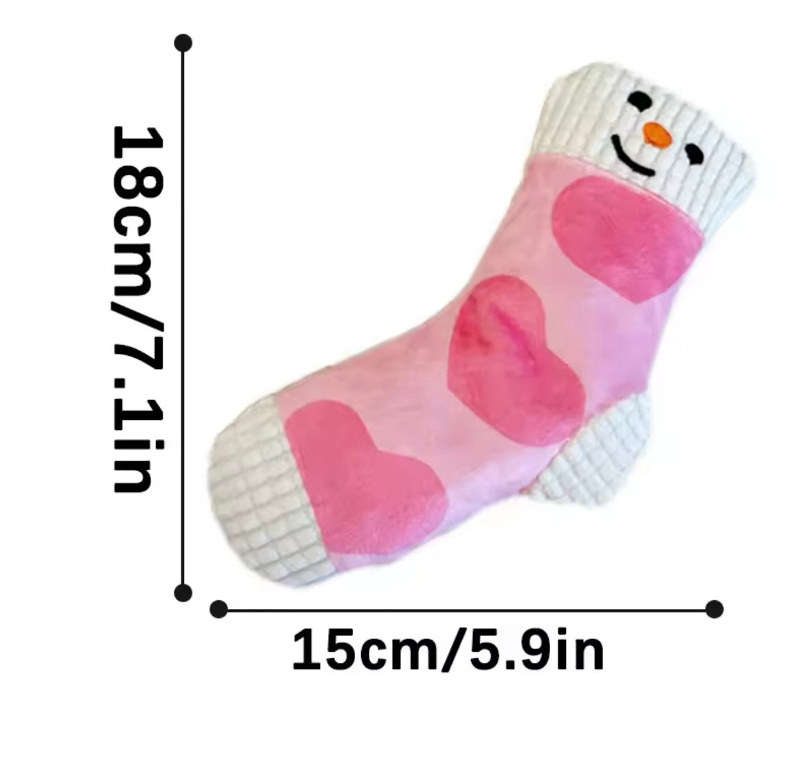 SockBite Squeaky Dog Toy