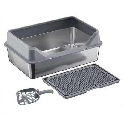 CleanPaw Stainless Steel Litter Box