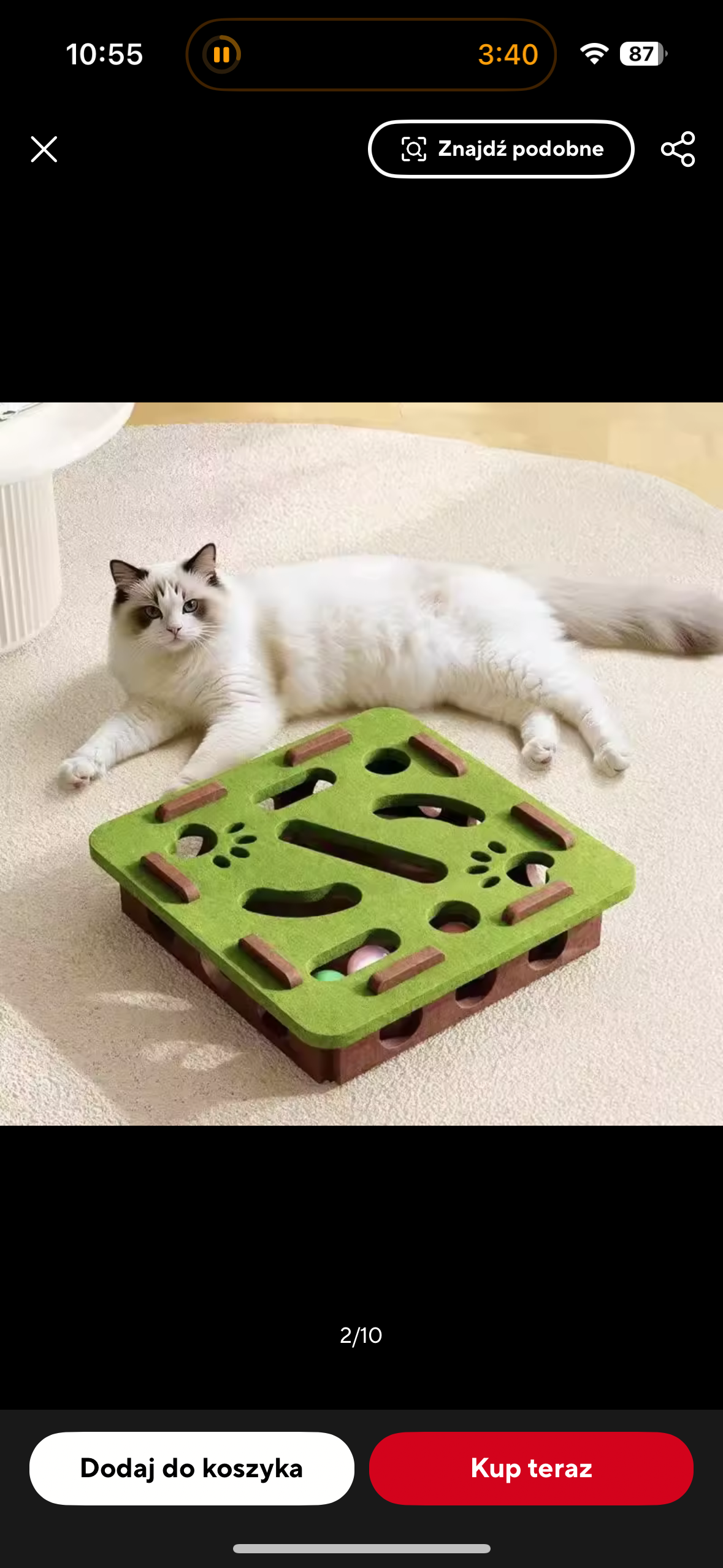 KittyMaze Play Box