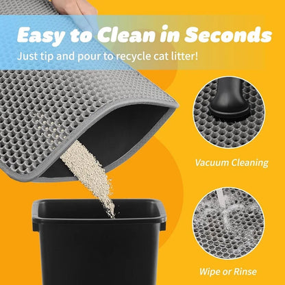 PawMat Waterproof Litter Mat