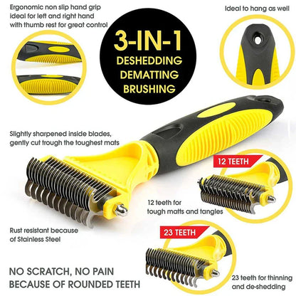 TangleFree Double-Sided Grooming Brush