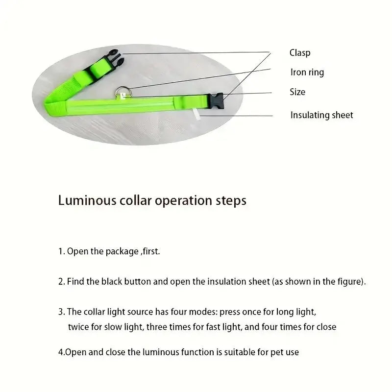 LumiPaw LED Dog Collar