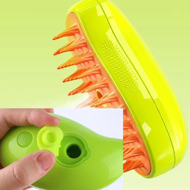 Electric Steam Cat Brush