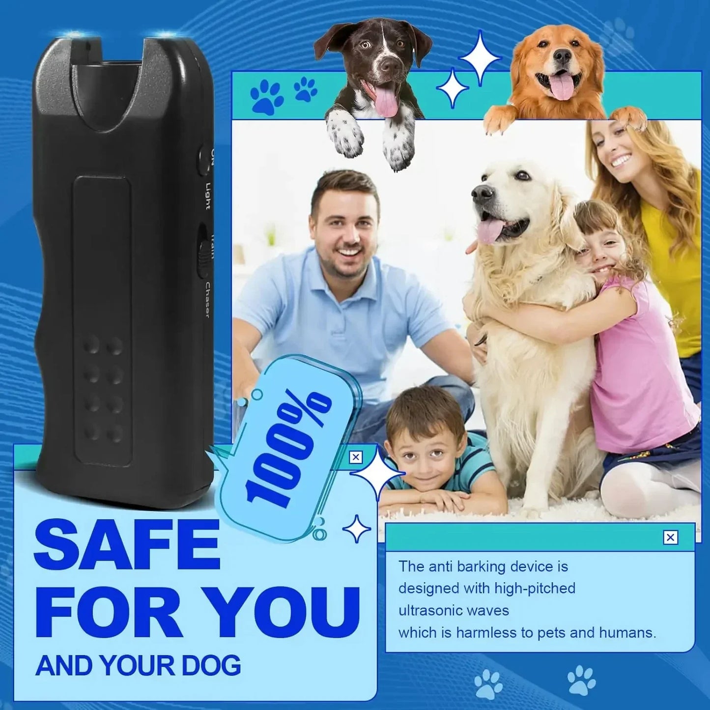 PawShield Ultrasonic Dog Repeller