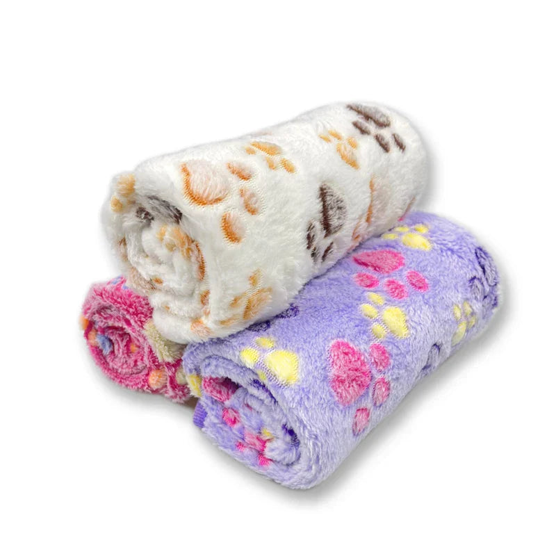 CozyPaw Cartoon Pet Blanket