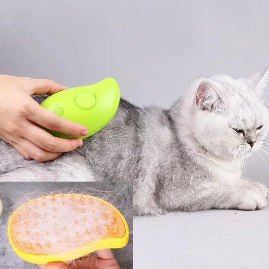 Electric Steam Cat Brush