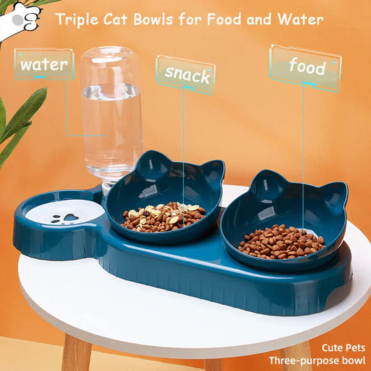 PawBowl 2-in-1 Pet Feeder