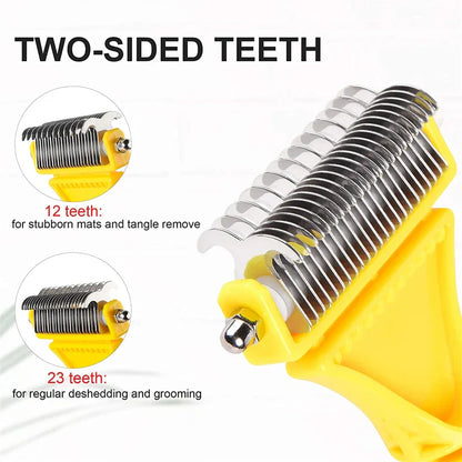 TangleFree Double-Sided Grooming Brush