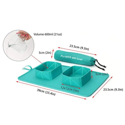 PawBowl Travel Bowl
