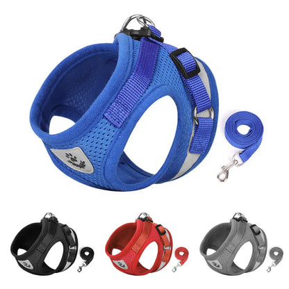 Reflective Cat Harness Set