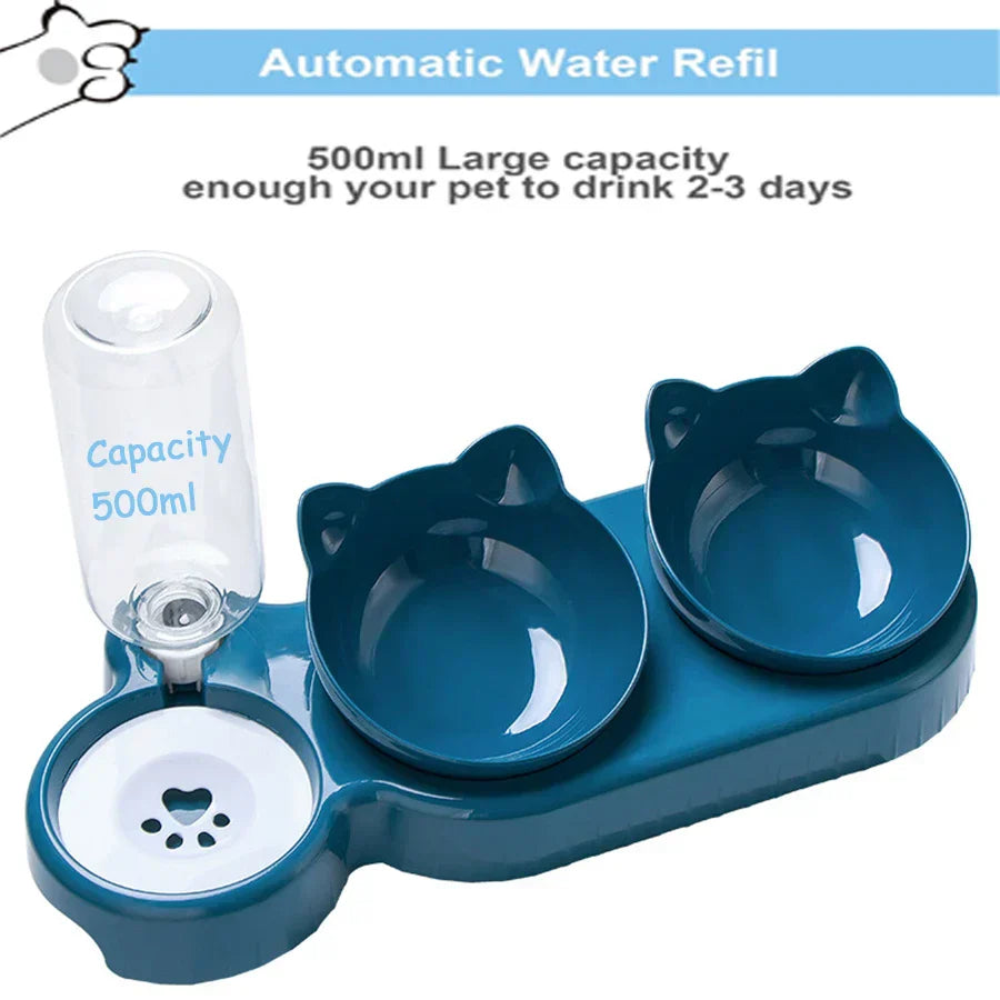 PawBowl 2-in-1 Pet Feeder