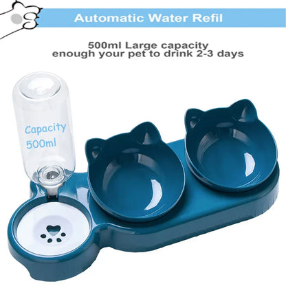 PawBowl 2-in-1 Pet Feeder