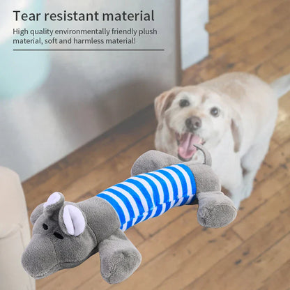 PupSqueak Plush Chew Dog Toy