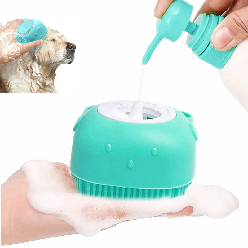 PawScrub Pet Bath Brush